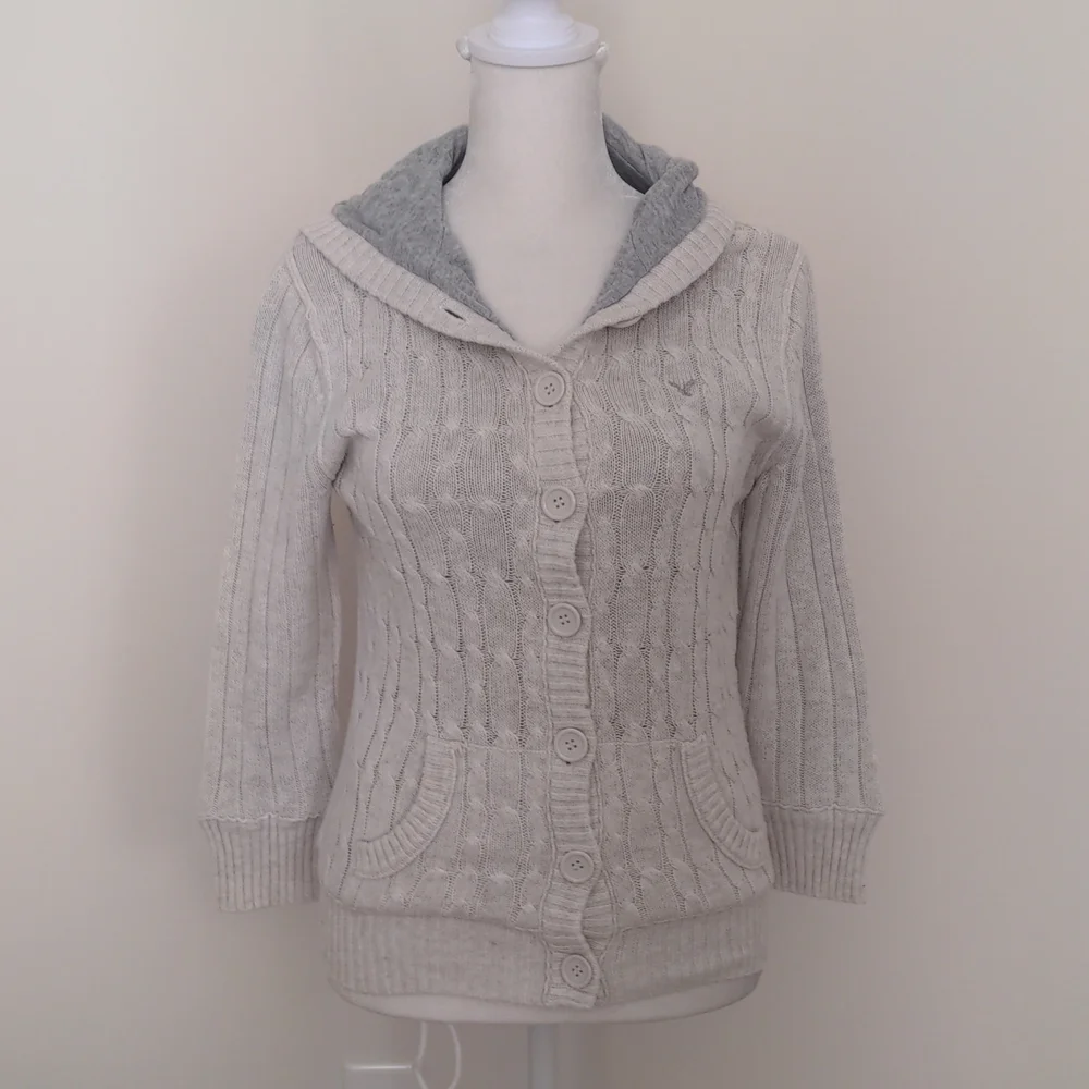 American eagle button down sweater - Picture 1 of 7